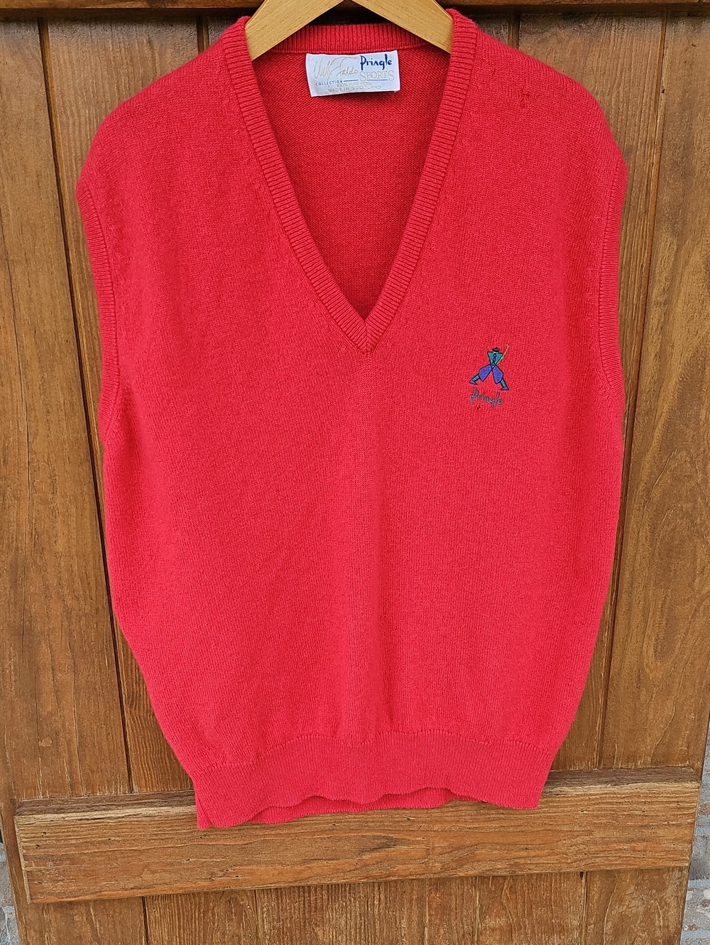 Vintage Scottish Wool Pringle Vest